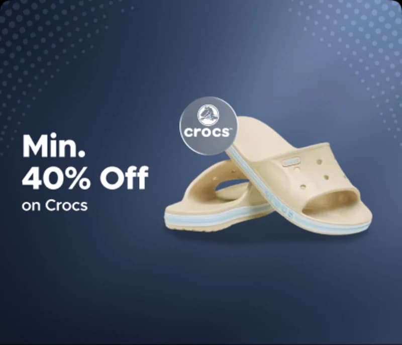 ajio offers for crocs